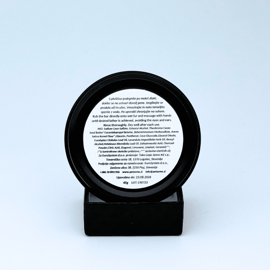 PRIRODNI TVRDI ŠAMPON za pse